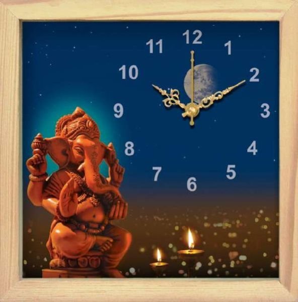 WCNMISGA498 Wall Clock with Photo Frame