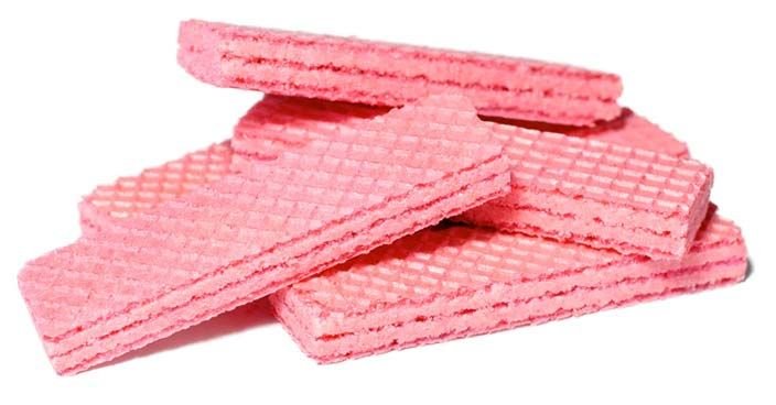 Straberry Wafer Biscuits