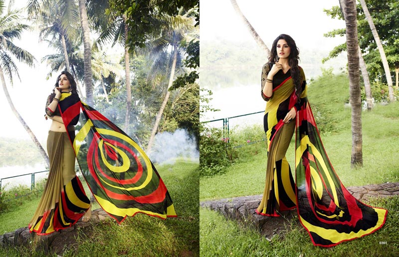 Georgette Sarees (SAN - 6101)