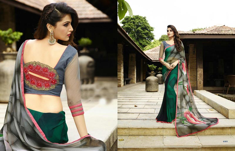 Georgette Sarees (SAN - 6103)