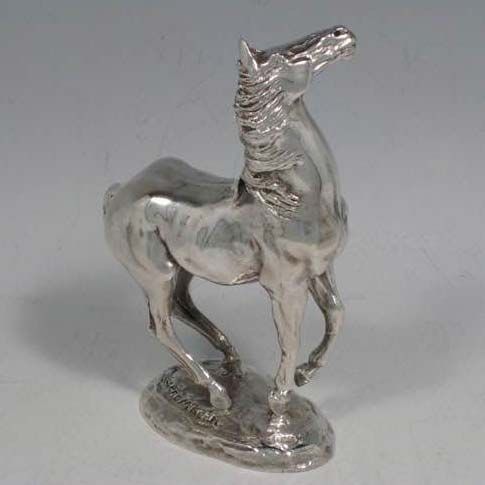 Silver Animal Statue 05