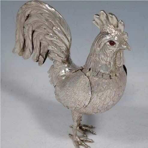 Silver Animal Statue 06