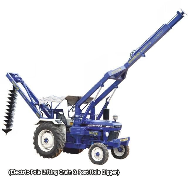 Hydraulic Crane & Post Hole Digger 02