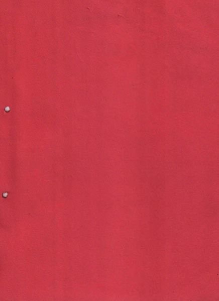 Crunch Buffalo Split Leather Red