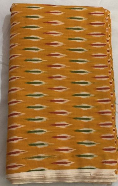 Handmade Ikkat Cotton Fabric 01