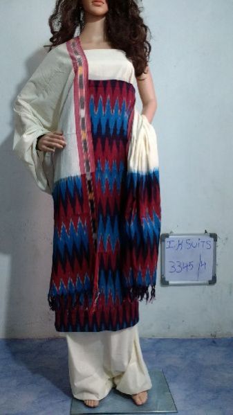 Handmade Ikkat Dress Materials 02