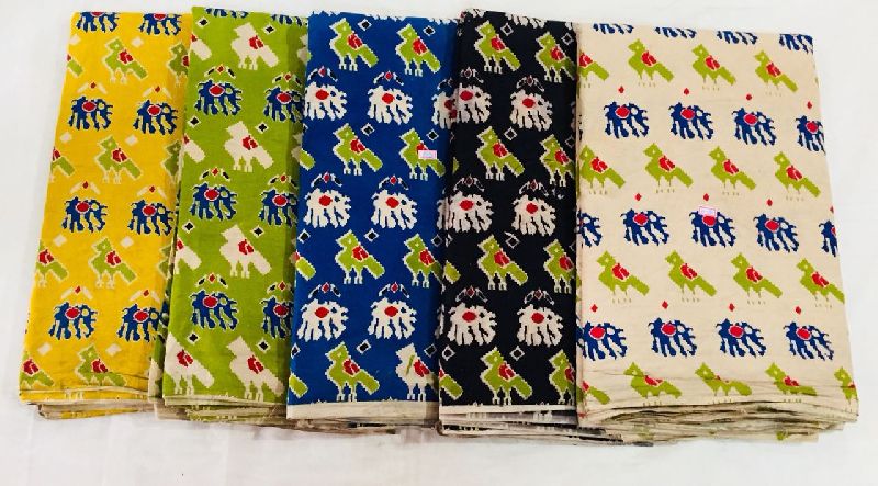 Kalamkari Cotton Fabric 03