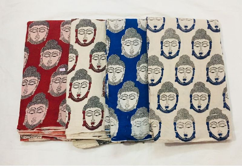 Kalamkari Cotton Fabric 04