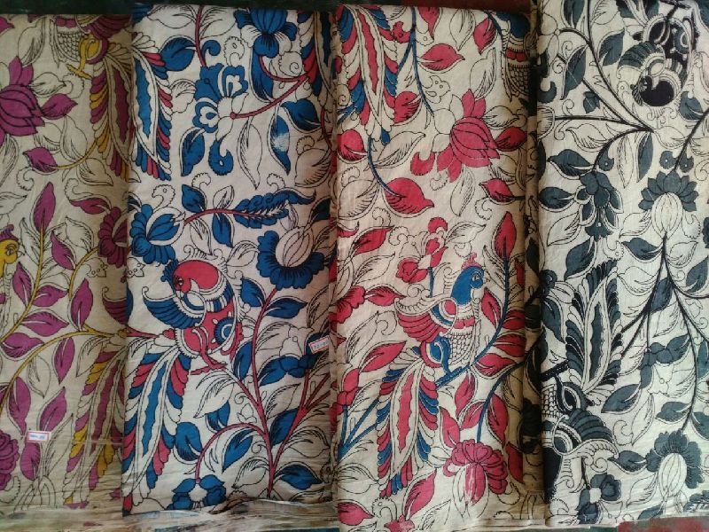 Kalamkari Silk Fabric 07