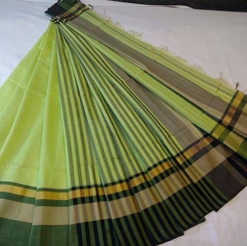 Handloom Maheshwari Silk Cotton Saree