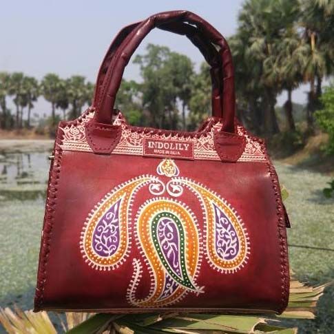 Designer Leather Bag Top Handle-01