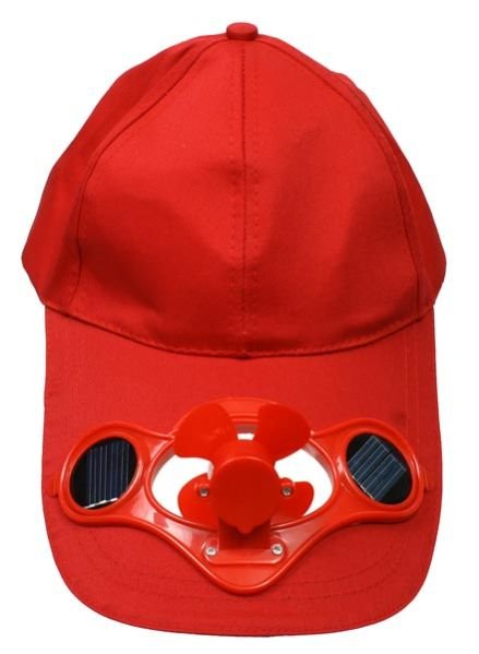 Solar Powered Fan Cap