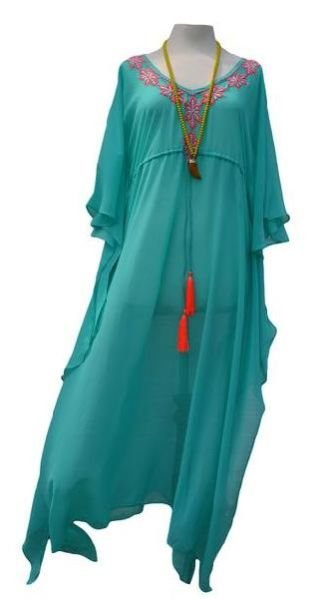 Ladies Long Kaftan 02