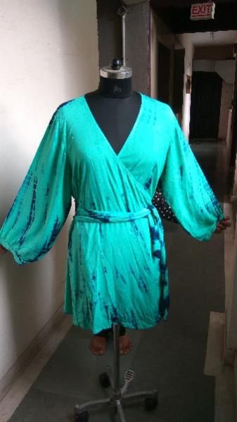 Ladies Wrap Dress 01