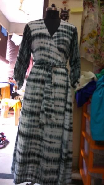Ladies Wrap Dress 02