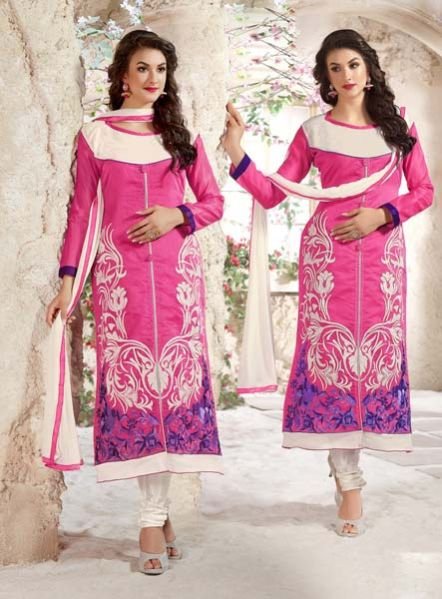 Ladies Churidar Suit (Vintage-6309)