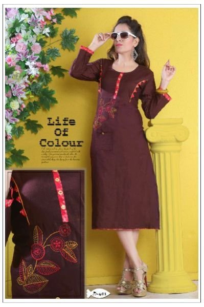 Embroidered Kurti 07