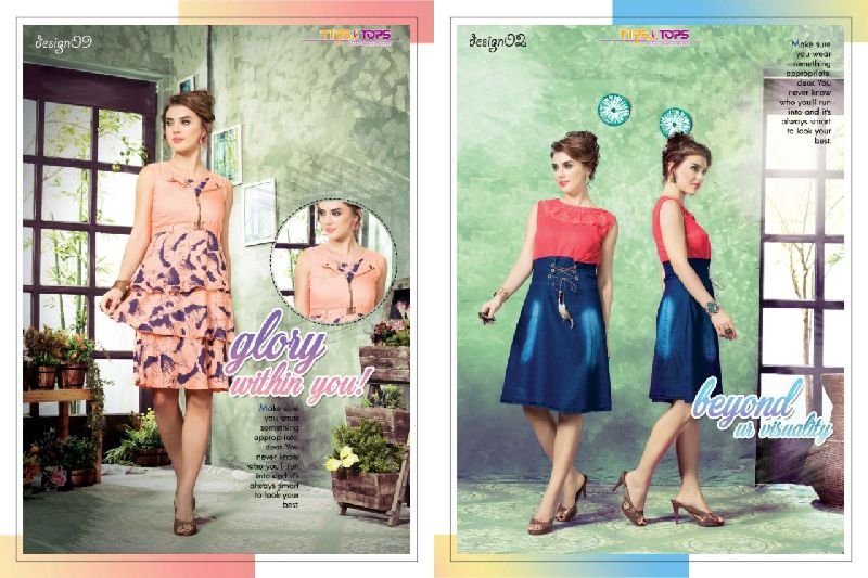 Fancy Western Kurti 03