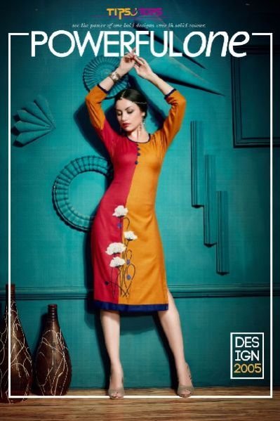 Rung Majestic Designer Kurti 01