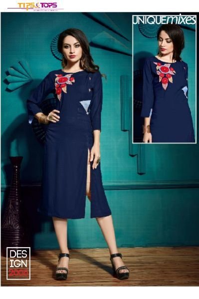 Rung Majestic Designer Kurti 07