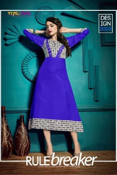 Rung Majestic Designer Kurti 09