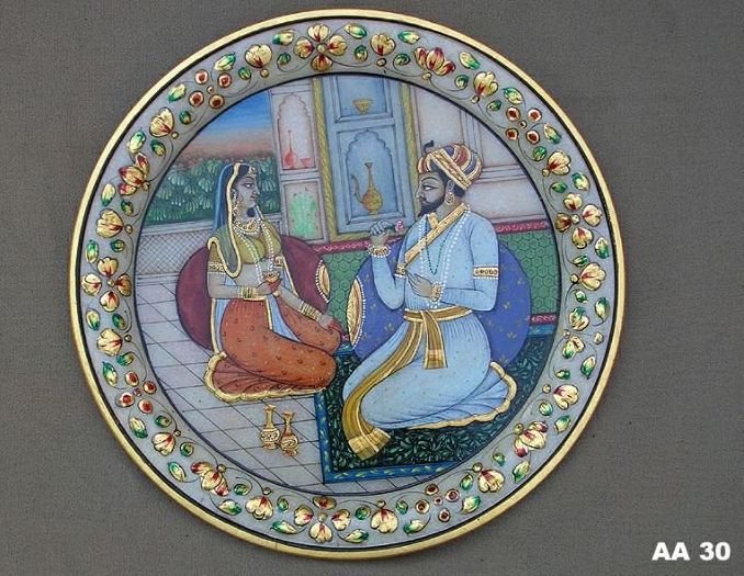 Handicraft Decorative Plate AA 30