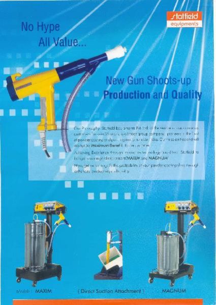 STATFIELD POWDER COATING GUN MAGNUM