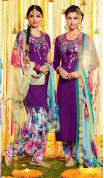 Crepe Patiala Suit 04