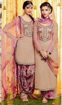 Crepe Patiala Suit 05