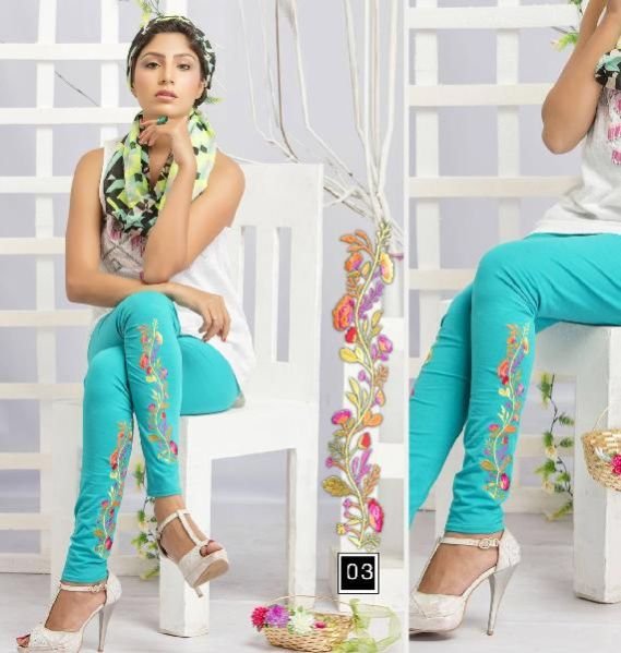 Embroidered Legging 03