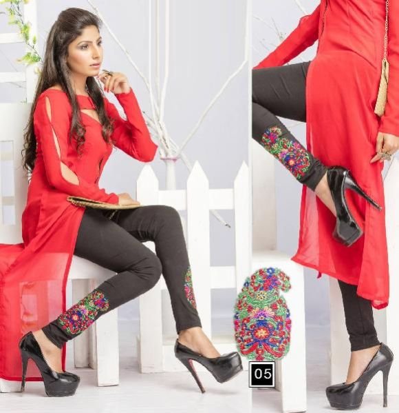 Embroidered Legging 05