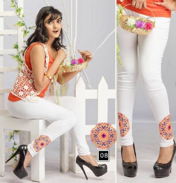 Embroidered Legging 08