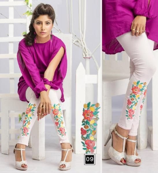 Embroidered Legging 09