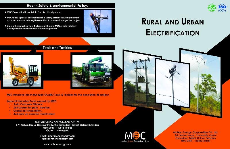 English Distribution line Folder