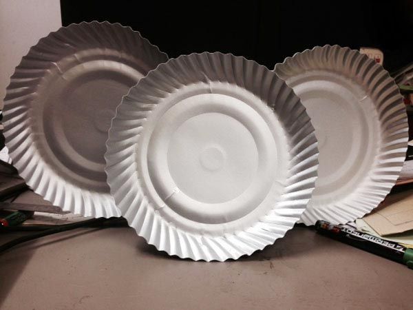6 Inch Silver Paper Plates