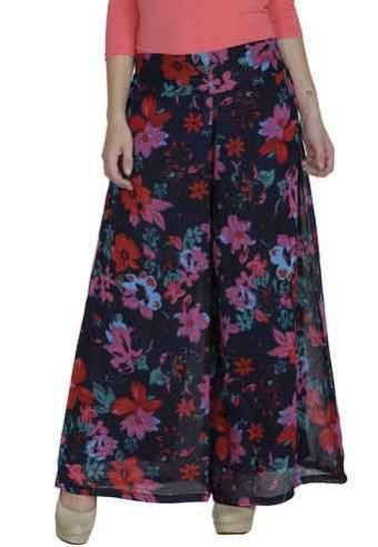 Printed Palazzo Pant 01