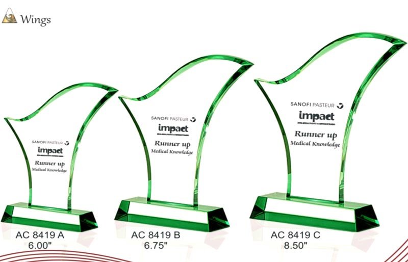 Acrylic Awards & Trophies (AC 8419)