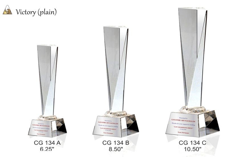 Crystal Awards & Trophies (CG 134)