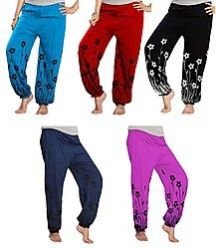 Ladies Long Harem Pants 03