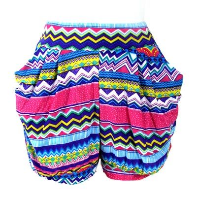 Ladies Short Harem Pant 02