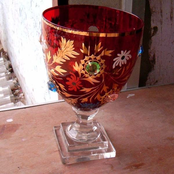 Glass Candle Holder 05