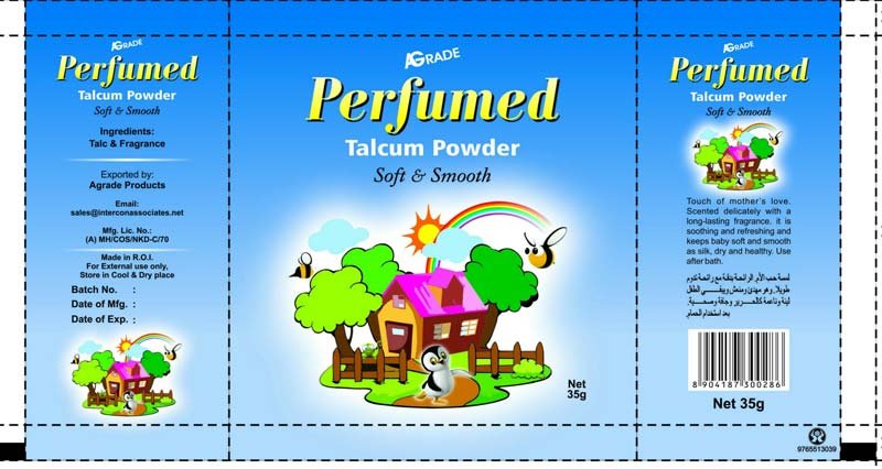Telcum Powder Stand Up Pouch