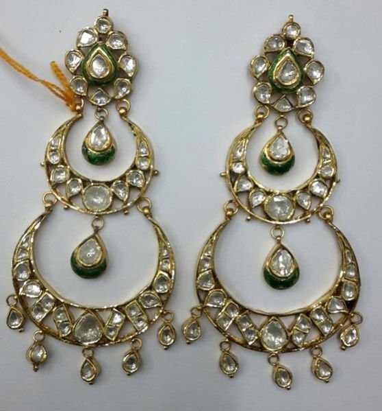 Diamond Polki Earrings 04