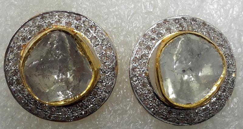 Diamond Polki Earrings 06