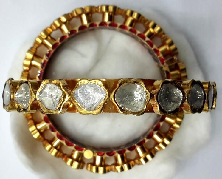 Diamond Polki Kada Set 03