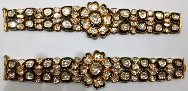 Diamond Polki Kada Set 05