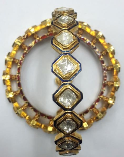 Diamond Polki Kada Set 06