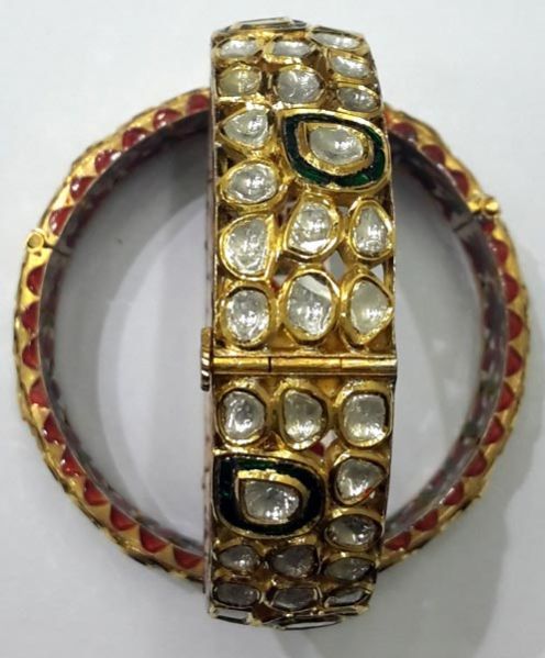 Diamond Polki Kada Set 07