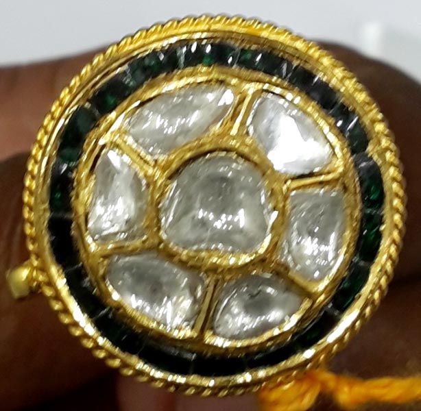 Diamond Polki Maang Tika 02