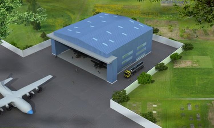 Pre-Engineered Building Structure 01